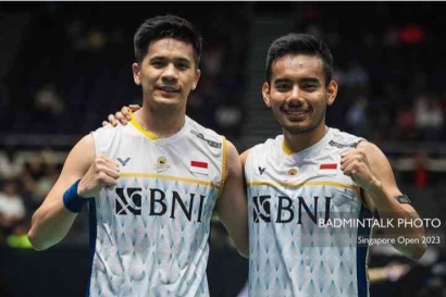 Empat Ganda Putra Indonesia, Berhasil Lolos ke Babak Kedua Singapore Open 2023