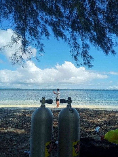 Menyegarkan, Pengalaman Diving di Nemo Big House Kawalu Private Beach Banggai Kepulauan