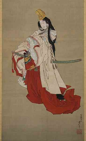 Shizuka Gozen, Penari Istana Jepang Periode Helan