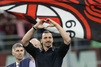 Cinta Zlatan Ibrahimovic untuk AC Milan
