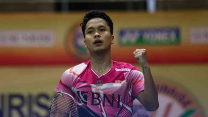Tunggal Putra Indonesia Tinggal Menyisakan Anthony Sinisuka Ginting di Babak 16 Besar Singapore Open