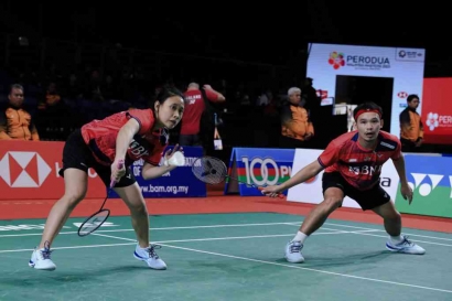 Ganda Campuran Indonesia Menyisakan Rinov/Pitha di Babak 16 Besar Singapore Open 2023