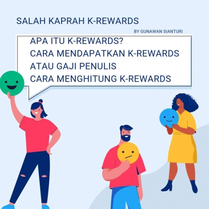 Salah Kaprah K-Rewards Bikin Penulis Rehat
