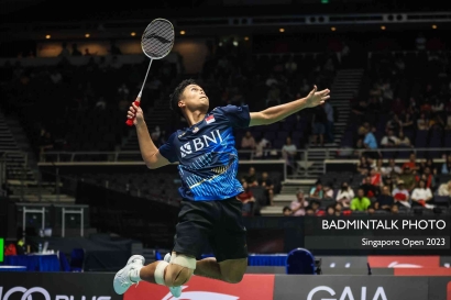 Anthony Ginting Selamatkan Muka Indonesia di Singapore Open 2023