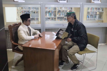 Putra Pengagas Presidential Library Sambangi UPT Perpustakaan Proklamator Bung Hatta