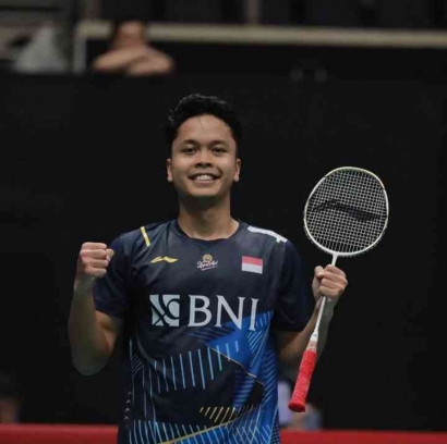 Aa Ginting Wakil Indonesia di Semifinal Singapura Open 2023