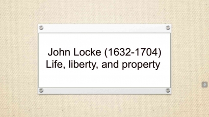 Rerangka Pemikiran John Locke