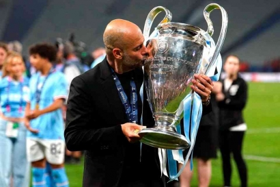 Pep Guardiola: Sosok Pelatih Pertama yang Meraih 2 Kali Treble Winner