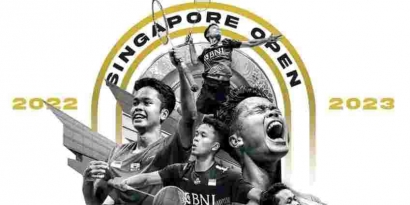Intip Daftar Wakil Indonesia Peraih Hadiah Uang Singapore Open 2023