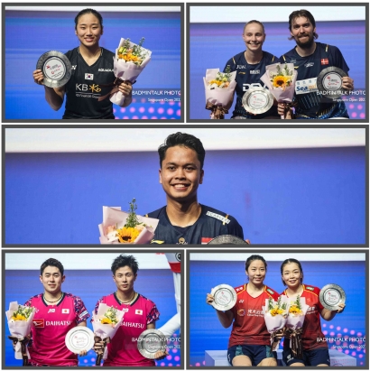 Simak! Update Peringkat BWF Para Pemenang Singapore Open 2023