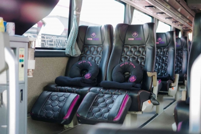Kunci Kenyamanan Selama Perjalanan, Ini Tips Posisi Memilih Kursi di Bus