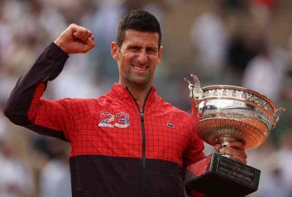 Hasil Final French Open 2023: Djokovic Raih Gelar Grand Slam ke-23, Tiga Petenis Asia Sukses Kampiun