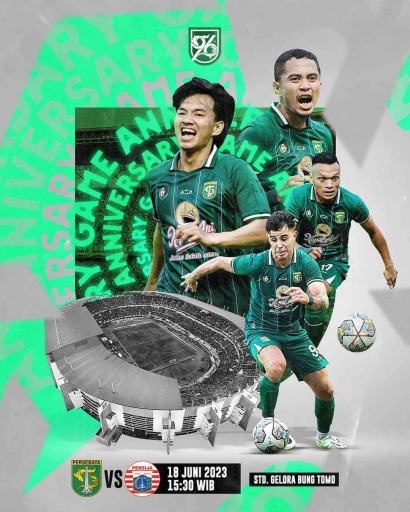 Persebaya 96th Anniversary Game Melawan Persija Jakarta