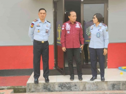 Kadivpas Kanwil Kemenkumham Jawa Tengah Kunjungi Rupbasan Purwokerto
