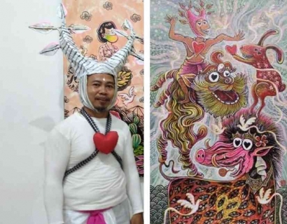 Karya Dedok Ikut dalam Pameran Pertukaran Seni Internasional Ke-22 di Tokyo