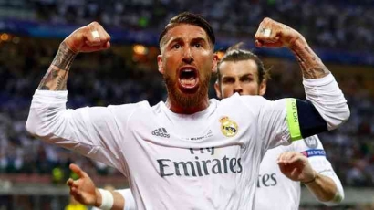Sergio Ramos, Habis Puji Messi Terbitlah Satu Klub dengan Ronaldo