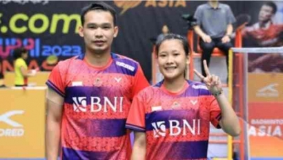Rinov Rivaldy/Pitha Mentari Melangkah ke Perempat Final Indonesia Open