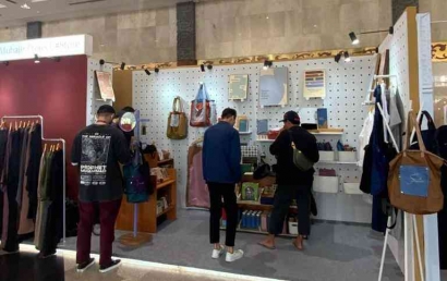 Muhajir Project Store dalam Ramaikan Jogja Muslim Fest 2023
