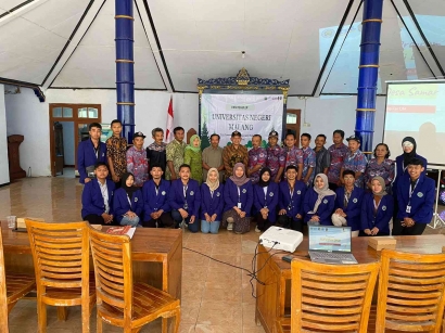 Pembukaan KKN Reguler Semester antar 2022/2023 Universitas Negeri Malang di Desa Samar