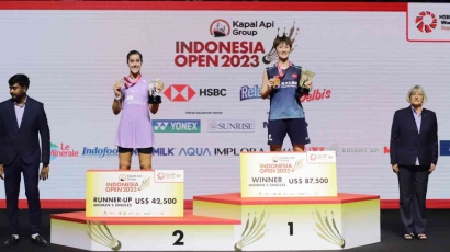 Indonesia Open 2023: Juara Chen Yu Fei Setelah Menghentikan Langkah Carolina Marin di Final