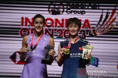 Hasil Indonesia Open 2023: Chen Yu Fei Juara, China Raih 2 Gelar Juara