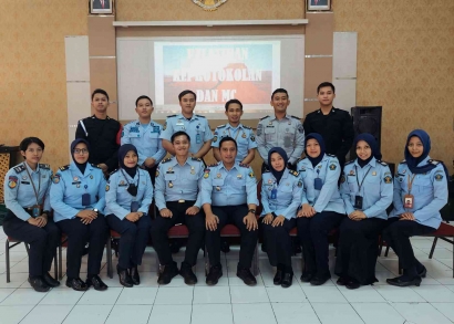 Tingkatkan Skill Pegawai, Rutan Purworejo Gelar Pelatihan Keprotokolan dan MC