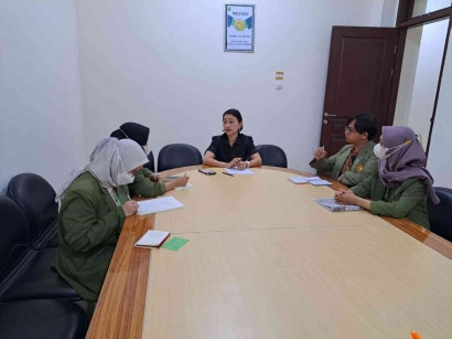 Mahasiswa Fakultas Hukum UPN "Veteran" Jawa Timur Mempelajari E-Court di Pengadilan Negeri Gresik