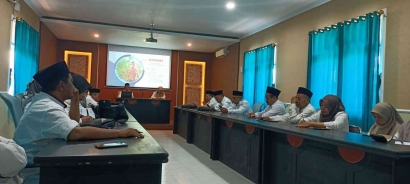 Rapat Koordinasi Pengawas Madrasah Bersama Seksi Pendidikan Madrasah Kantor Kemenag Kab. Banyuwangi