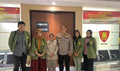 Kegiatan Magang MBKM Mahasiswa/i Fakultas Hukum UPN "Veteran" Jawa Timur di Bidang Hukum Polda Jatim