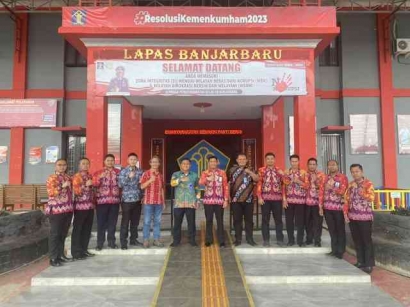 Kunjungi Lapas Banjarbaru, Subdit Intelijen Ditjenpas Lakukan Monev Intelijen dan Deteksi Dini