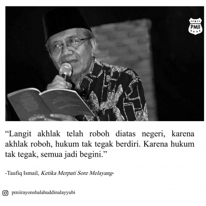 Kepada Abah Taufiq Ismail