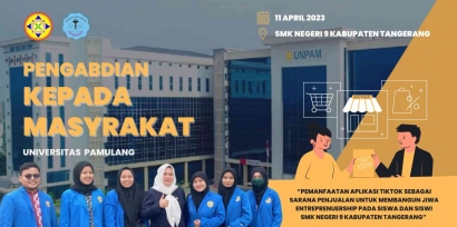 Mahasiswa Pendidikan Ekonomi UNPAM Melaksanakan PKM di SMK Negeri 9 Kabupaten Tangerang