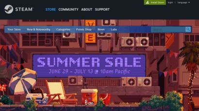 Steam Summer Sale 2023 Sudah Hadir loh