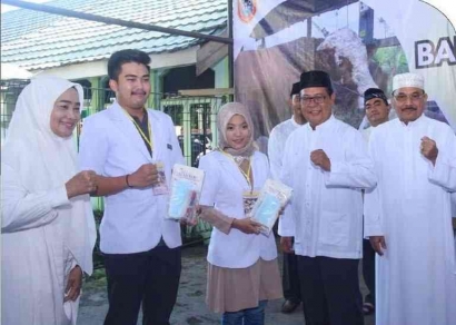 Sukses, Daging Kurban Sapi Jokowi di Banjarmasin Ludes Habis
