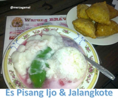 Es Pisang Ijo dan Jalangkote di Antara Kenikmatan Wisata Kuliner Makassar