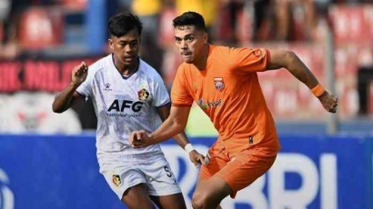 Gol Spektakuler Anderson Nascimento Selamatkan Persik Kediri dari Kekalahan atas Boreo FC Samarinda