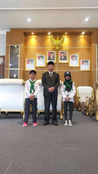 2 Anggota PMR Mula Mewakili Lampung Utara mengikuti JUMBARA PMR Tingkat Nasional ke-IX tahun 2023
