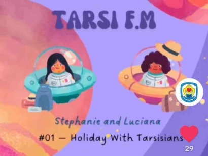OSIS SMA Tarsisius 1 Launching Tarsi FM: Holiday With Tarsisian