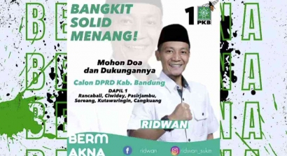Mengenal Ridwan Cipelah Calon Anggota DPRD Kabupaten Bandung 2024-2029 Dapil 1 dari PKB