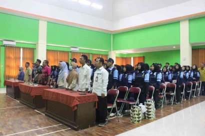 Penyerahan KKN MIT 16 di Kecamatan Gajahmungkur, Kota Semarang