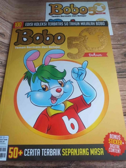 Menggali Kenangan Bacaan Masa Kecil dalam Edisi Koleksi Terbatas 50 Tahun Majalah Bobo