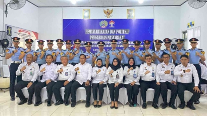 Hidayat Kalapas Narkotika Samarinda Hadiri Supervisi Alumni Poltekip oleh Dirpoltekip