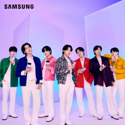 Samsung Menunjuk BTS sebagai Brand Ambassador