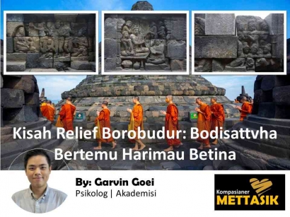 Kisah Relief Borobudur: Bodhisattva Bertemu Harimau Betina