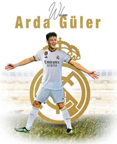 Bintang Muda Asal Turki "Arda Guler" Bergabung Dengan Real Madrid
