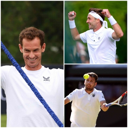 Wimbledon 2023 (5):  Tuan Rumah Bersedih Tiga Favorit dan Idolanya Tersingkir
