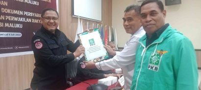 DPW PKB Maluku Melakukan Pengembalian Dokumen Perbaikan Bacaleg DPRD Maluku