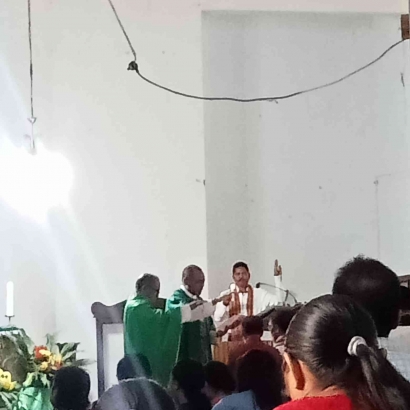 Pelantikan DPP dan DKP Majelis Gereja Paroki Tukuneno