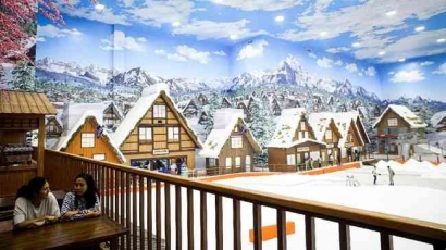 Wisata Salju Buatan ala Trans Snow World Bintaro