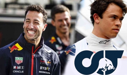 F1 2023: Nyck Out Ricc In, Alpha Tauri Bawa Daniel Ricciardo Kembali ke Formula 1